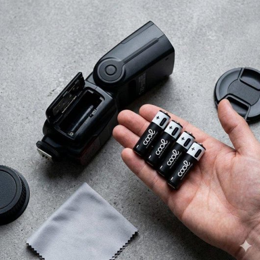 Pilas Recargables AAA Cool con Carga USB Tipo-C Pack 4 Unidades