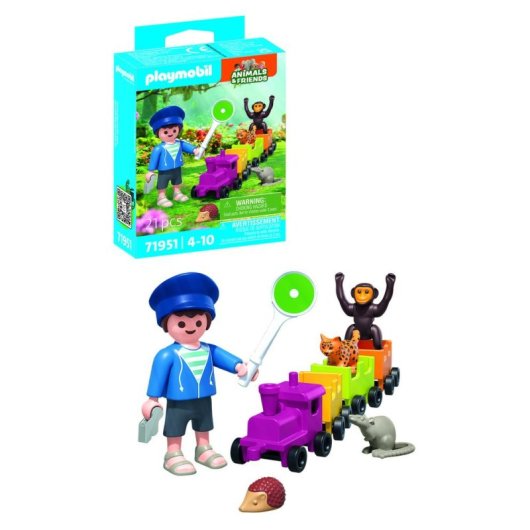 Figura de brinquedo Playmobil Playmo-Friends 71951 5 peças multicolor plástico