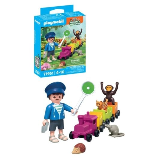 Figura de brinquedo Playmobil Playmo-Friends 71951 5 peças multicolor plástico