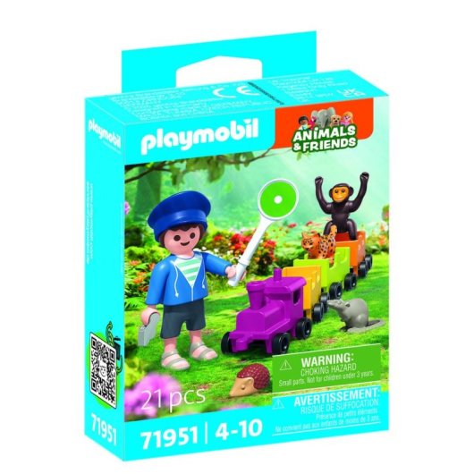 Figura de brinquedo Playmobil Playmo-Friends 71951 5 peças multicolor plástico