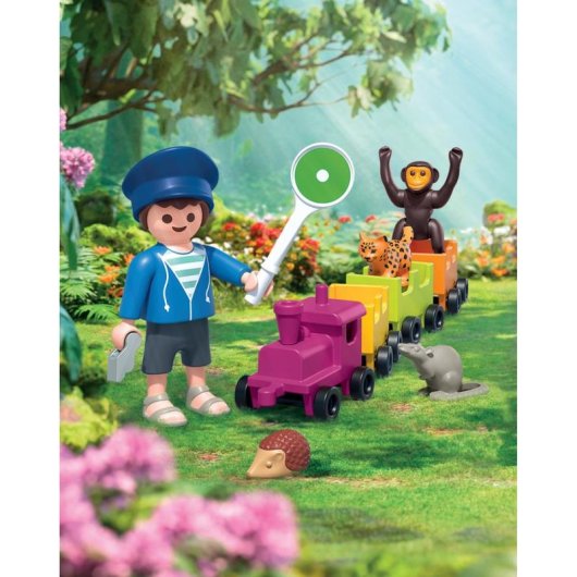 Figura de brinquedo Playmobil Playmo-Friends 71951 5 peças multicolor plástico