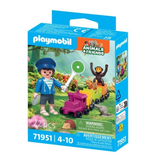 Figura de brinquedo Playmobil Playmo-Friends 71951 5 peças multicolor plástico
