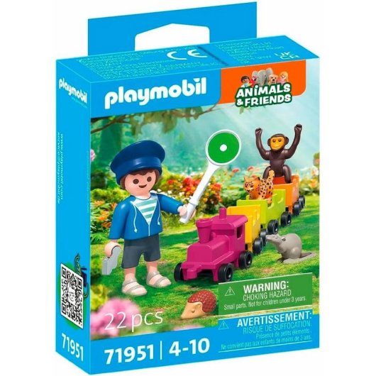 Figura de brinquedo Playmobil Playmo-Friends 71951 5 peças multicolor plástico