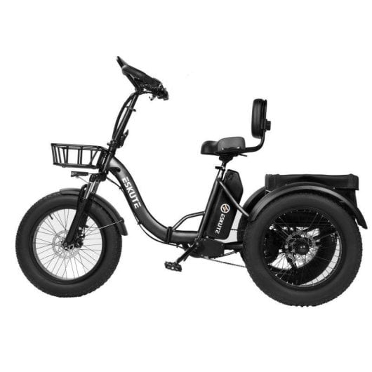 Bicicleta Eléctrica Eskute Pro T302 250W 20" Negra autonomía ampliada