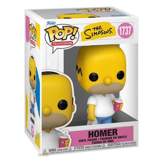 Figurine Funko Pop! Homer with Krusty Burger The Simpsons