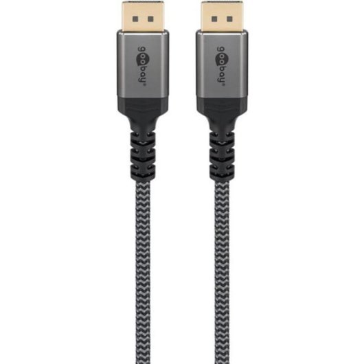 Cable DisplayPort 2.1 Goobay Plus 1 m gris