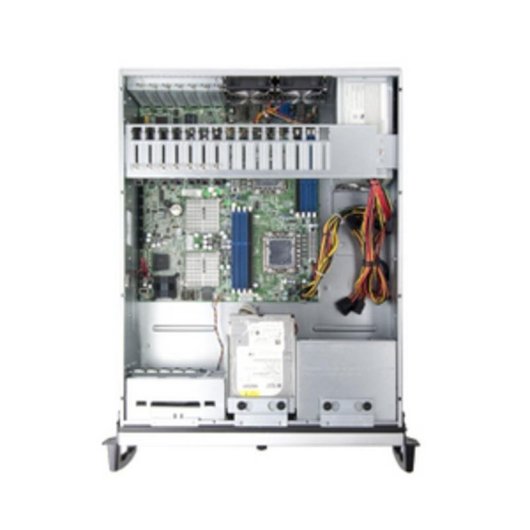 Caja de Rack Chenbro 4U Open-Bay Servidor Gris EEB