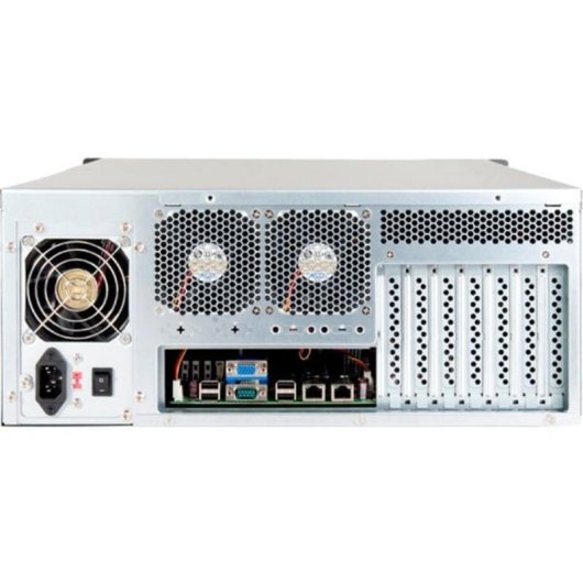 Caja de Rack Chenbro 4U Open-Bay Servidor Gris EEB