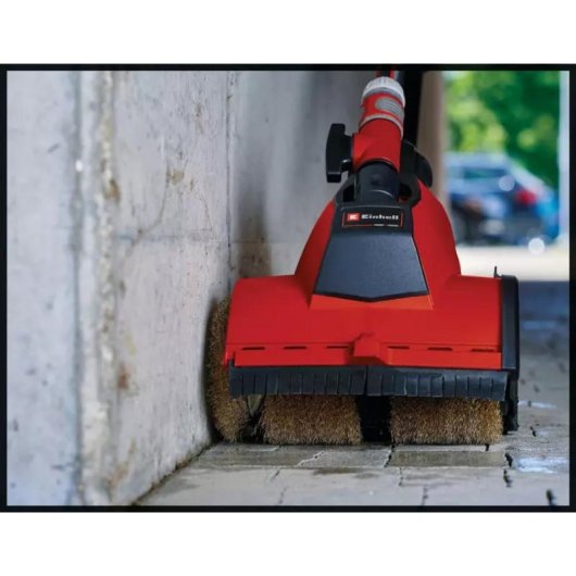 Brosse latérale Einhell PICOBELLA 18/215 pour nettoyage jardin et pierre