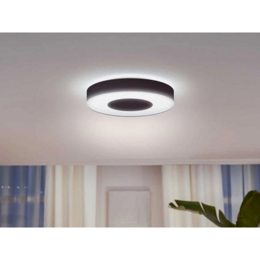 Lampada da soffitto intelligente Philips Hue Infuse grande nera