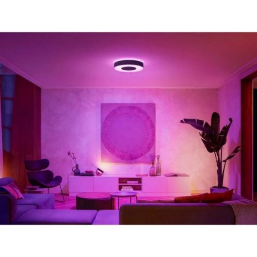 Lampada da soffitto intelligente Philips Hue Infuse grande nera