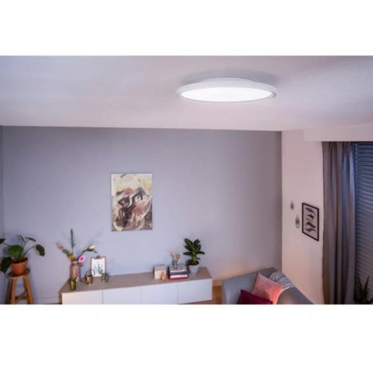 Lámpara de techo LED Philips Aurelle Round 2450 lm regulable blanco
