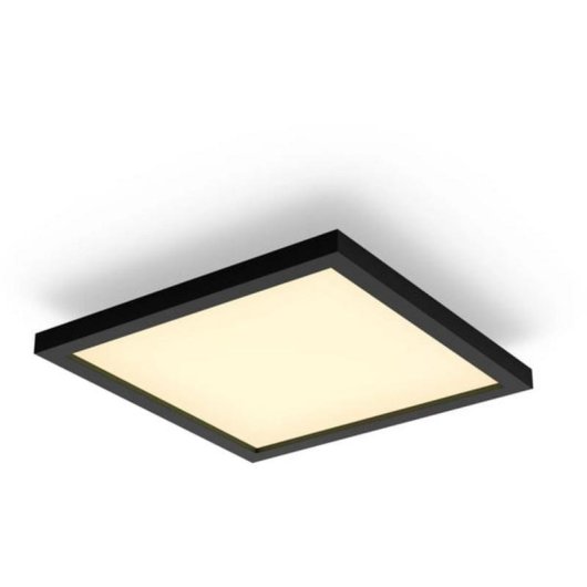 Panel cuadrado inteligente Philips Aurelle Bluetooth/Zigbee Negro