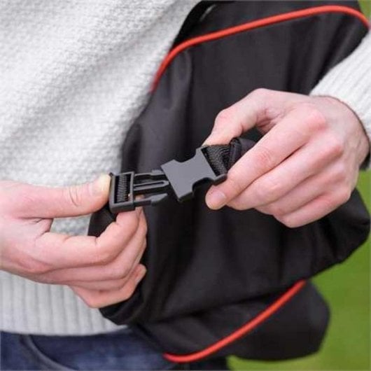Mochila de collecte de feuilles Black & Decker GWBP1 72 L Noir/Orange