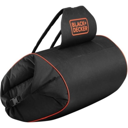 Mochila de collecte de feuilles Black & Decker GWBP1 72 L Noir/Orange