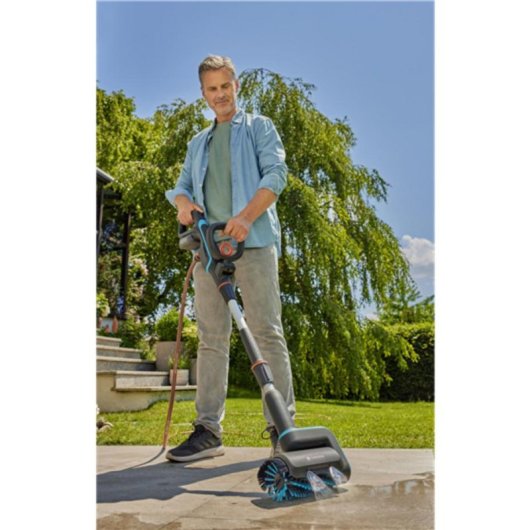 Zylindrische Bürste GARDENA AquaBrush Mittel für Steinflächenreinigung