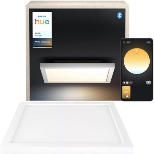 Philips Aurelle quadratische LED-Deckenleuchte intelligent Bluetooth/Zigbee Weiß