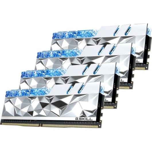 Arbeitsspeicher RAM G.Skill Trident Z Royal 64GB 4x16GB DDR4 3600MHz CL16 RGB Silber Intel XMP