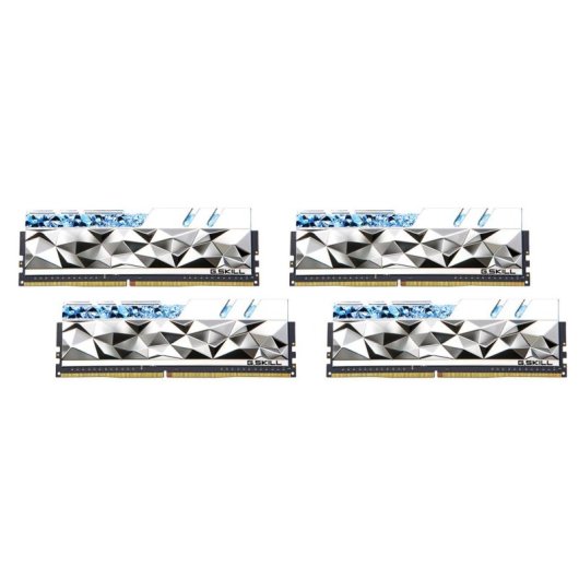 Arbeitsspeicher RAM G.Skill Trident Z Royal 64GB 4x16GB DDR4 3600MHz CL16 RGB Silber Intel XMP
