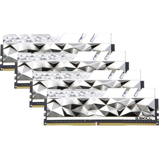 Arbeitsspeicher RAM G.Skill Trident Z Royal 64GB 4x16GB DDR4 3600MHz CL16 RGB Silber Intel XMP