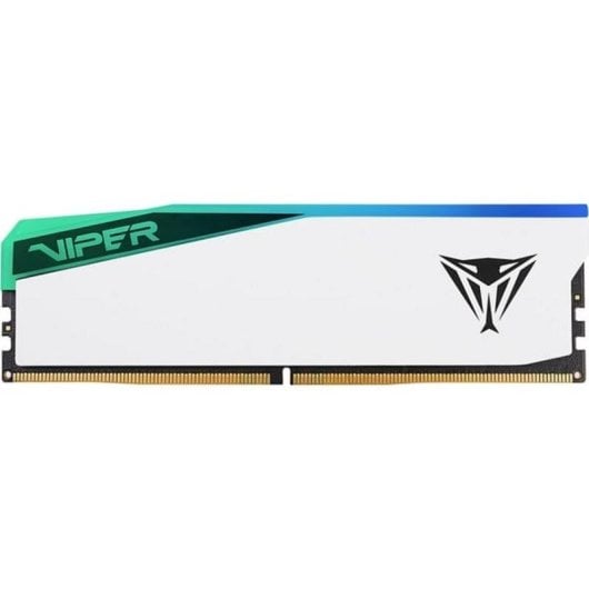 Mémoire RAM Patriot Viper Elite 16Go 1x16Go DDR5 5600MHz CL38 RGB Blanc