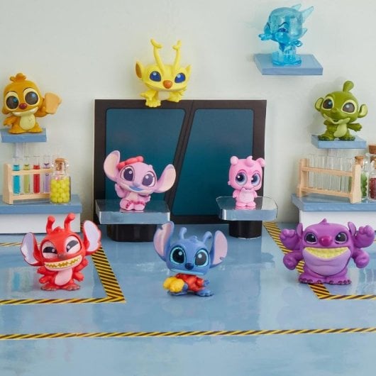 Figuras de juguete Just Play Doorables Stitch Experiments Collection Peek Multicolor