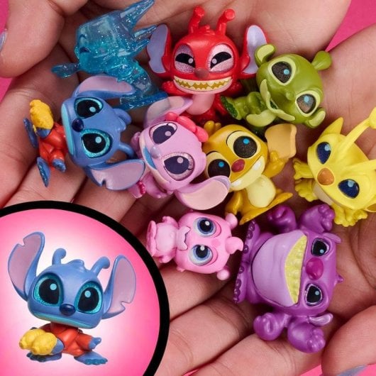 Figuras de juguete Just Play Doorables Stitch Experiments Collection Peek Multicolor