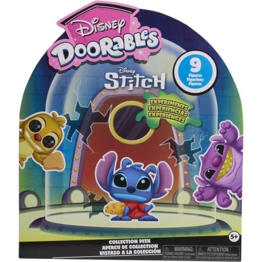 Figuras de juguete Just Play Doorables Stitch Experiments Collection Peek Multicolor
