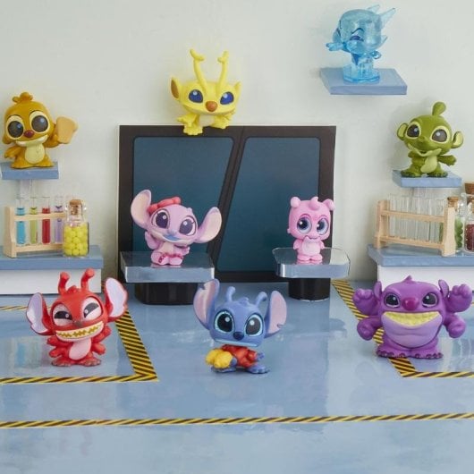 Figuras de juguete Just Play Doorables Stitch Experiments Collection Peek Multicolor