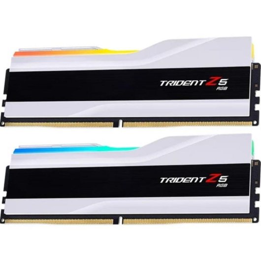 Memoria RAM G.Skill Trident Z5 RGB 32GB 2x16GB DDR5 6400MHz CL30 AMD EXPO Blanco