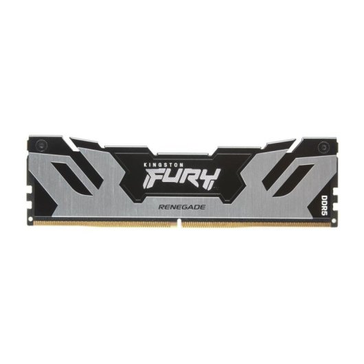 Memoria RAM Kingston FURY Renegade 96GB 2x48GB DDR5 6400MHz CL32 XMP Plata/Negro
