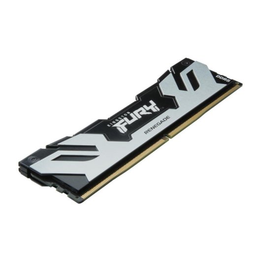 Memoria RAM Kingston FURY Renegade 96GB 2x48GB DDR5 6400MHz CL32 XMP Plata/Negro