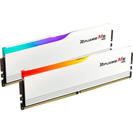 Arbeitsspeicher RAM G.Skill Ripjaws M5 RGB 32GB 2x16GB DDR5 6400MHz CL32 Multicolor Intel XMP 3.0