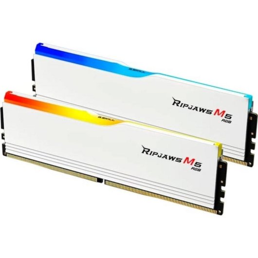 Arbeitsspeicher RAM G.Skill Ripjaws M5 RGB 32GB 2x16GB DDR5 6400MHz CL32 Multicolor Intel XMP 3.0