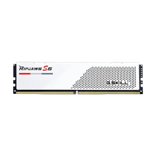 Mémoire RAM G.Skill Ripjaws S5 64Go 2x32Go DDR5 5600MHz CL36 Intel XMP Blanc