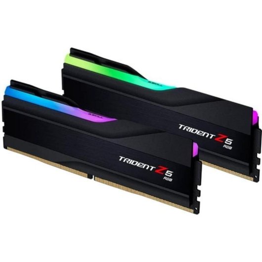 Mémoire RAM G.Skill Trident Z5 RGB 32Go 2x16Go DDR5 6400MHz CL30 Noir