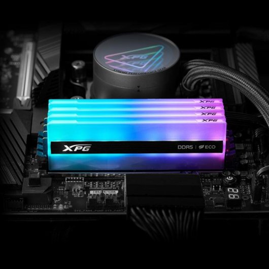 Memoria RAM ADATA Lancer Neon RGB 16GB 1x16GB DDR5 6400MHz CL32 Multicolor AMD EXPO Intel XMP