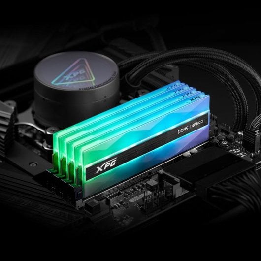 Memoria RAM ADATA Lancer Neon RGB 16GB 1x16GB DDR5 6400MHz CL32 Multicolor AMD EXPO Intel XMP