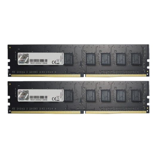 Memoria RAM G.Skill Value F4-2666C19D-64GNT 64GB 2x32GB DDR4 2666MHz CL19 negro Intel XMP