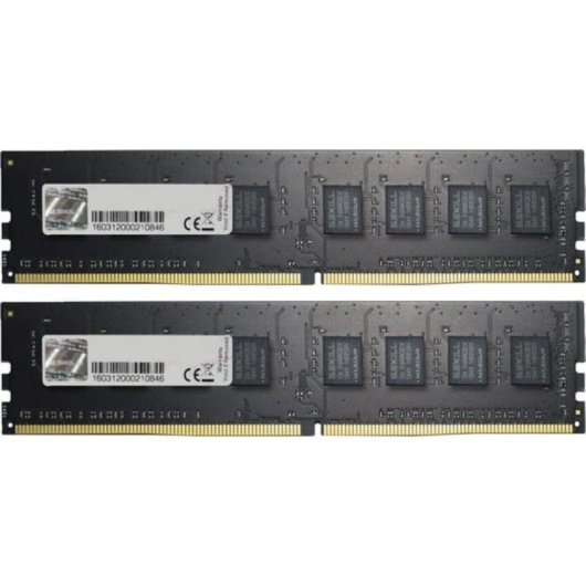 Memoria RAM G.Skill Value F4-2666C19D-64GNT 64GB 2x32GB DDR4 2666MHz CL19 negro Intel XMP