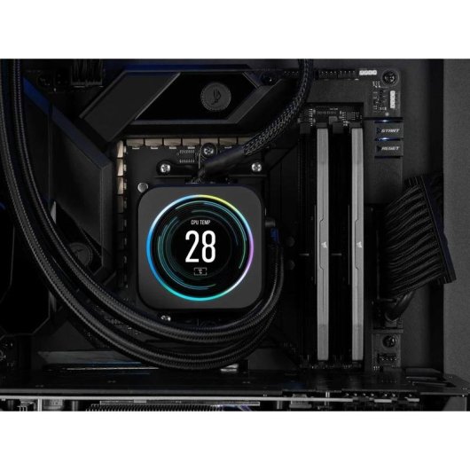 Mémoire RAM Corsair Vengeance 32Go 2x16Go DDR5 6000MHz CL28 AMD EXPO RGB Noir