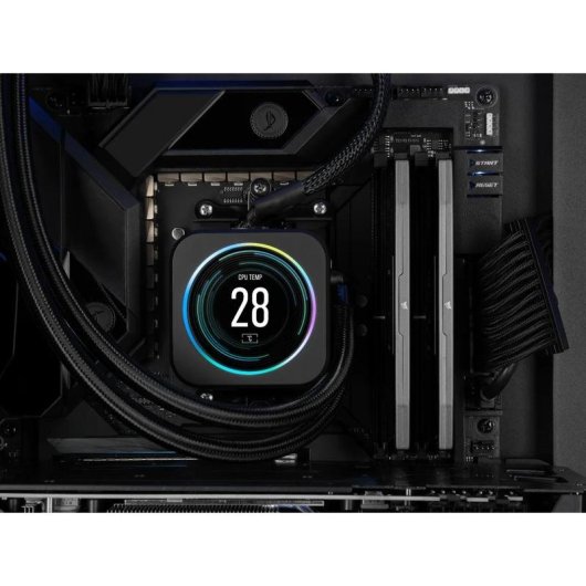 Mémoire RAM Corsair Vengeance 32Go 2x16Go DDR5 6000MHz CL28 AMD EXPO RGB Noir