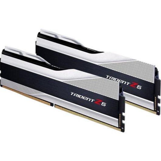 Memoria RAM G.Skill Trident Z 32GB 2x16GB DDR5 6000MHz CL30 Intel XMP 3.0 plateado