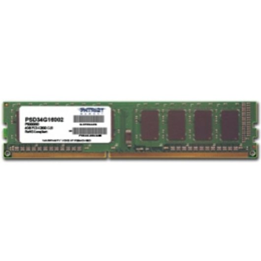 Memória RAM Patriot Signature Line PSD34G16002 4GB 1x4GB DDR3 1600MHz CL9 240-pin DIMM