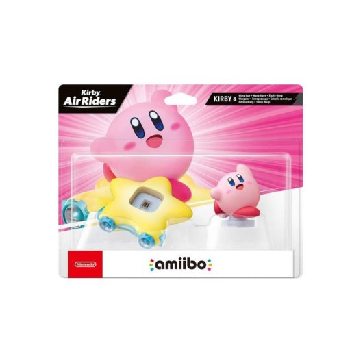 Figura Interactiva Nintendo amiibo Kirby & Warp-Stern para Wii U