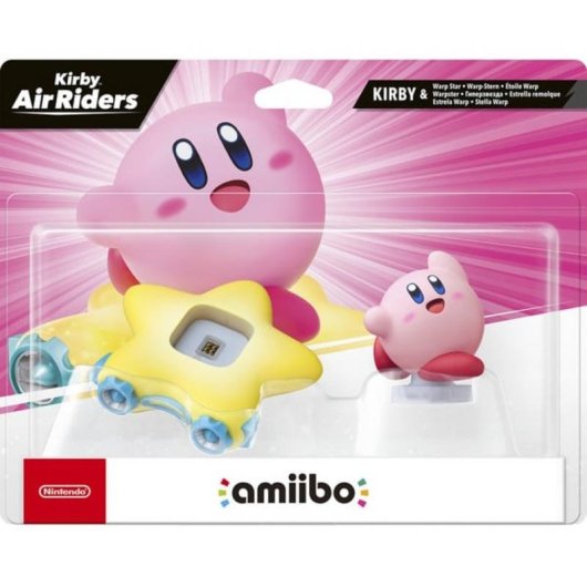 Figura Interactiva Nintendo amiibo Kirby & Warp-Stern para Wii U