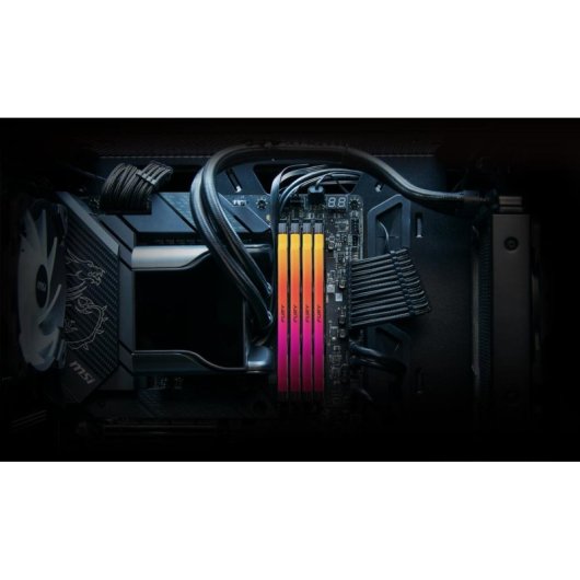 Memória RAM Kingston FURY Renegade RGB 48GB 1x48GB DDR5 6000MHz CL32 Prateado/Preto Intel XMP