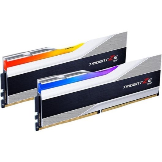 Mémoire RAM G.Skill Trident Z5 RGB 64Go DDR5 2x32Go 6000MHz CL32 Double-Channel Dissipateur Multicolore