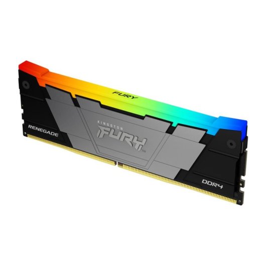 Memoria RAM Kingston FURY Renegade RGB 32GB 2x16GB DDR4 3600MHz CL16 Negro