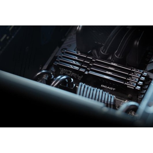 Memoria RAM Kingston FURY Beast 32GB 1x32GB DDR5 6400MHz CL32 AMD EXPO Negro